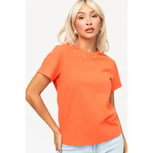 Dove Tee in Tangerine - FINAL SALE