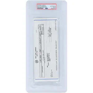 Willie Randolph New York Yankees Autographed Check from March 29, 1991 - PSA 84942946 - Fanatics Authentic Certified