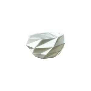 Circuit Forge 3D Printed Flower Pot - Modern Geometric Design for Outdoor Planting