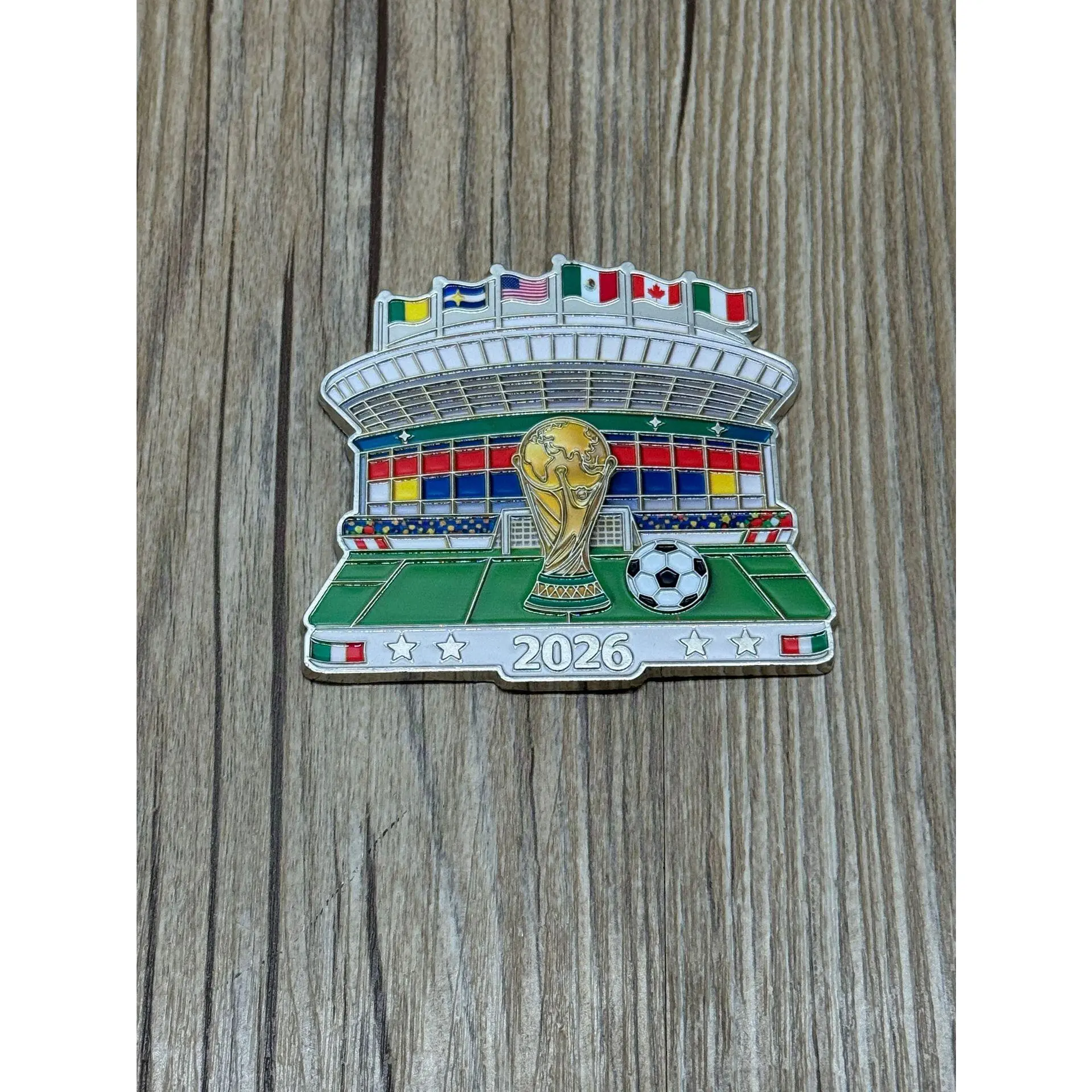 Gym refrigerator sticker, silver, 80*70MM