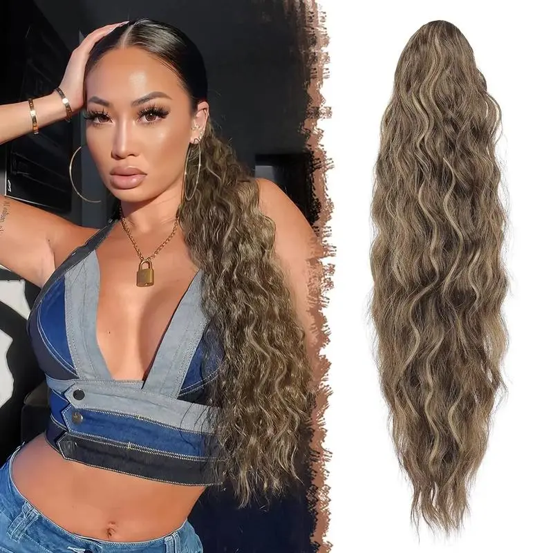 Brown mixed Honey Blonde