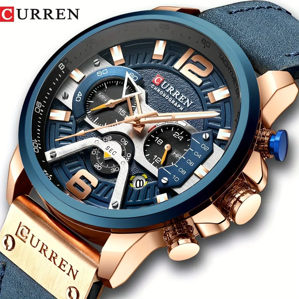 Creative Classic Quartz Watch With Timing And Date Function