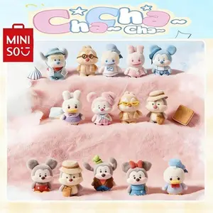 MINISO Disney Mickey Family Cha Cha Series Blind Box Charm - Soft Plush Keychain Bag Accessory For Women, Collectible Gift, Holiday & Holiday Haul