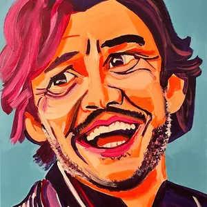 Pedro Pascal Painting
