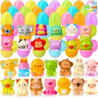 24Pcs Animals Squishy Toys