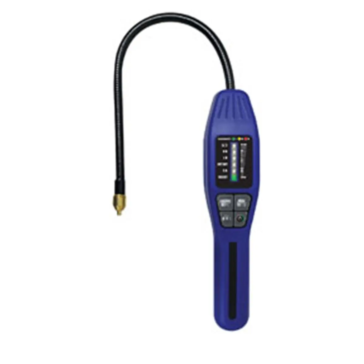 Mastercool MSC-55900 Intellasense Mini Leak Detector Tool - Portable Automotive Refrigerant Leak Detection Tool, SAE Refrigerants Compatible, 6 LED Lights, Heated Tin Oxide Element, Eliminates Many False Responses, 2000-Hour Sensor Life, Peak Mode