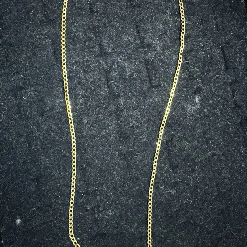 Cadena corte brillo size 20 en 10k