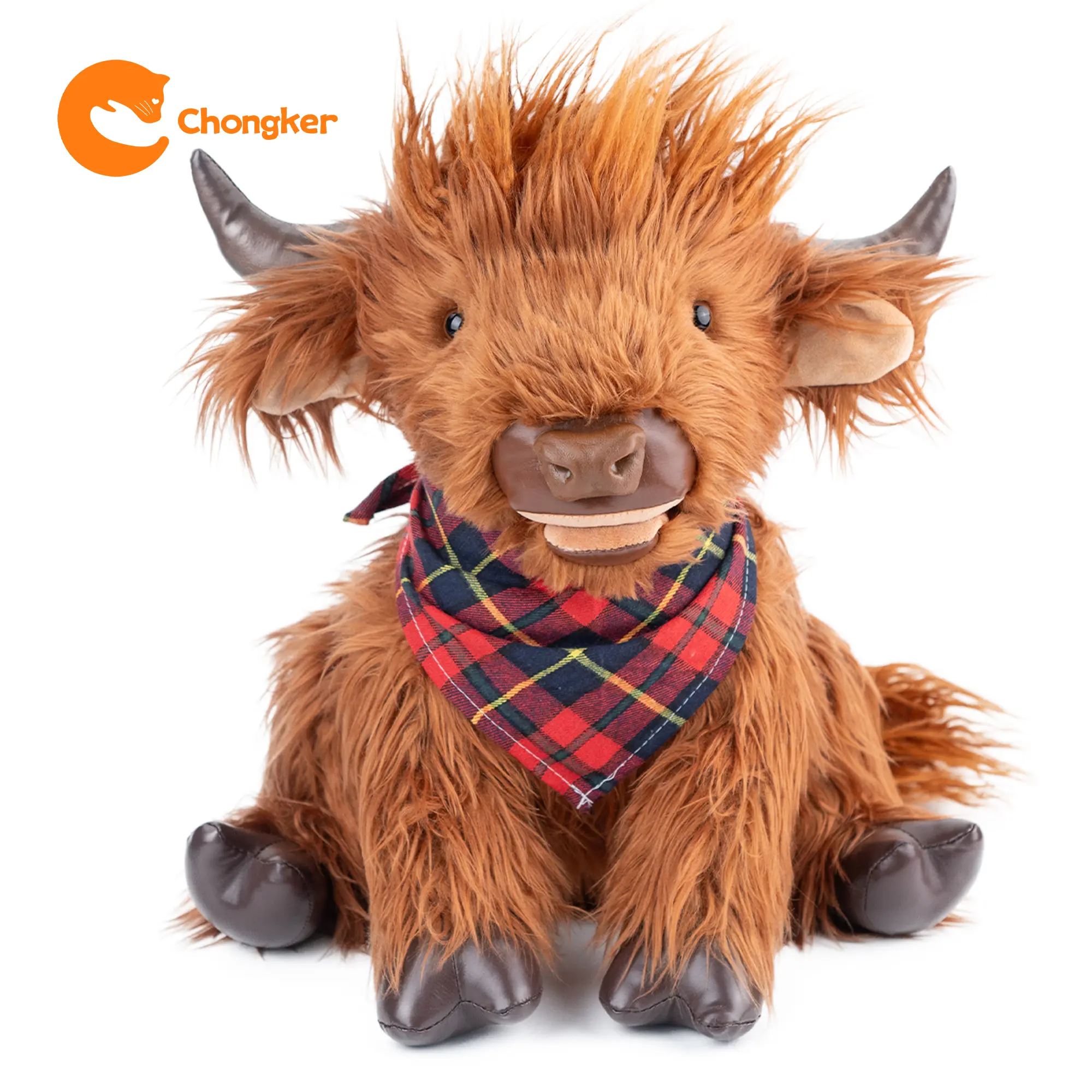Cute Highland Cow Plush Toy | TikTok Trending | Handcrafted with Love | Perfect Gift for Animal Lovers