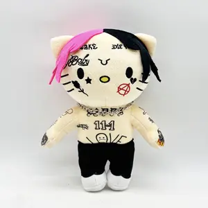 Rapper Singer Lil Peep Plush Doll Plushies Stuffed Toys Cute Kids Boys Girls Christmas Gifts
