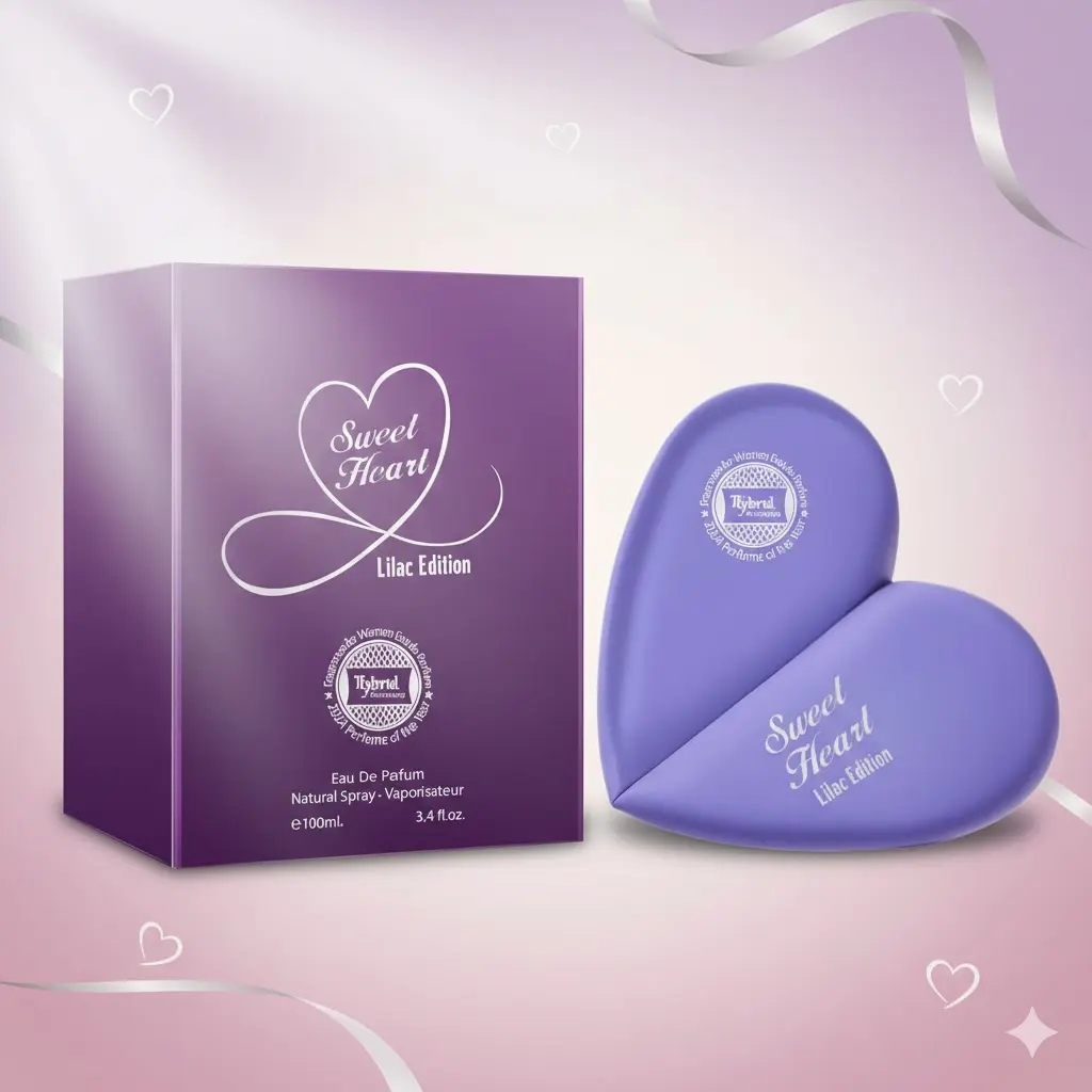 Sweet Heart Lilac Perfume - Eau De Parfum 3.4oz Vaporisateur Natural Spray 3.4 Fl 3.4 Fl Oz