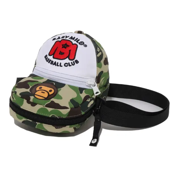 Bape Baby Milo Cap Shoulder Bag ABC Green Camo