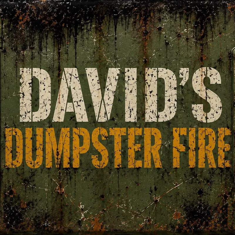 David’s Dumpster Fire: Halloween Edition | Acrylic & Resin Focals for Pens, Keychains, Badge Reels & Crafts