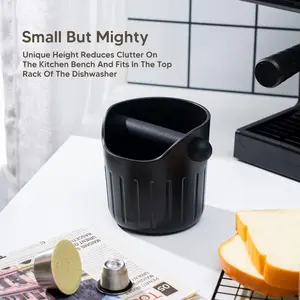【i Cafilas】[HLB26] Espresso Knock Box Coffee Ground Waste Bin