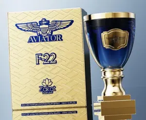 Zakat Aviator F22 Men EDP 100 ML - Lavender Black Soap Sandalwood Fragrance for Various Occasions