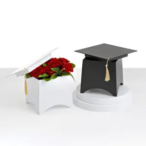 Graduation Flower/Gift Box, Square without a Drawer  W5269, 5270