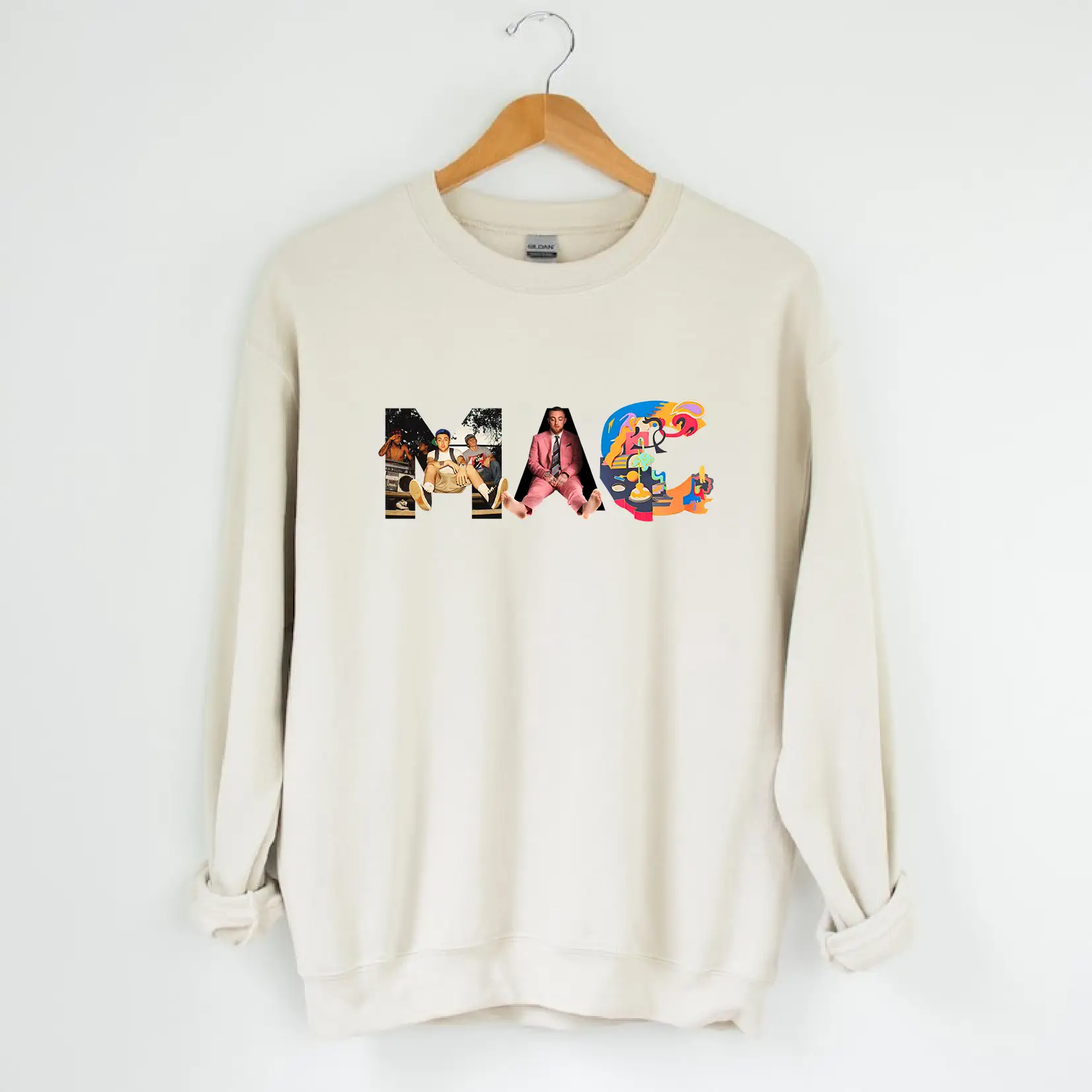 Mac Miller Sweatshirt, Mac Miller Merch, Mac Miller Swimming Sweatshirt