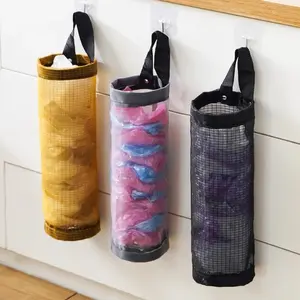 Garbage Bag Storage Bag Kitchen Plastic Bag Organizer Hanging Shopping Bag Shoe Cover Storage Bag