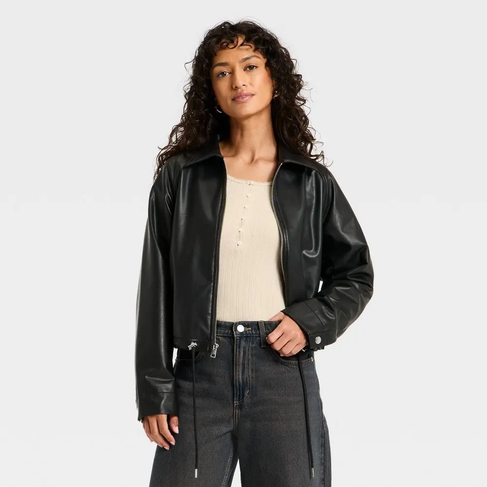 madewell leather jacket - TikTok Shop
