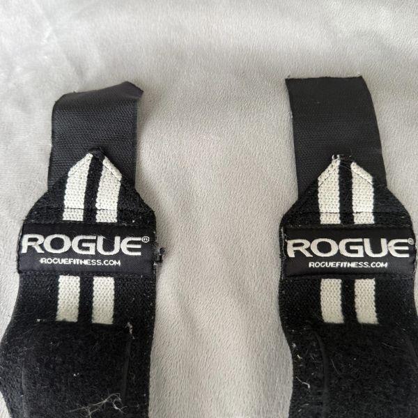 Rogue Fitness Wrist Wraps, Short 12", Black, Power/Weight Lifting