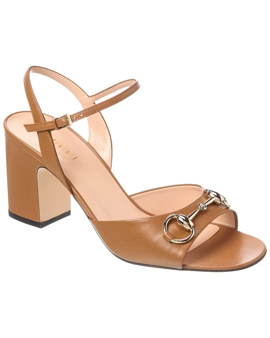 Gucci Horsebit Leather Sandal