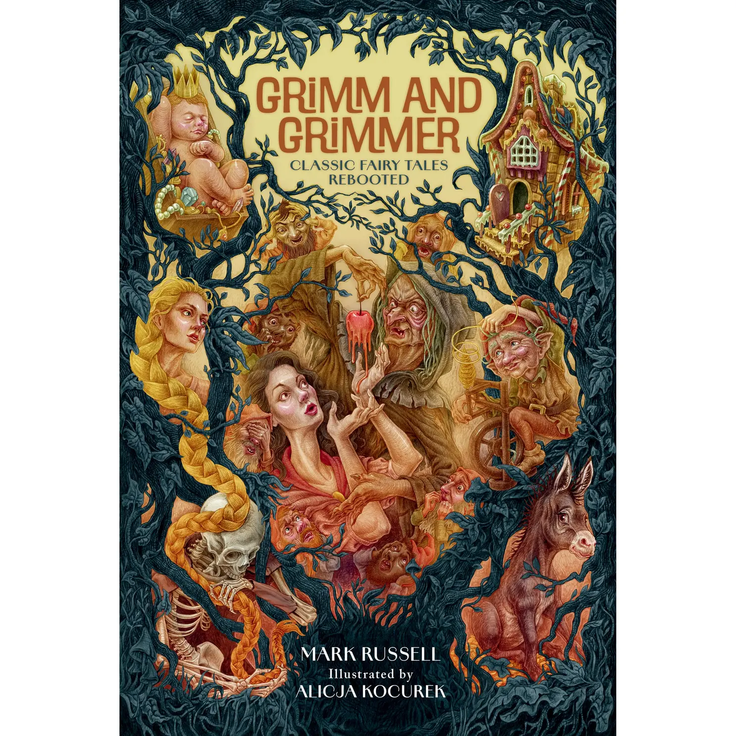 Grimm and Grimmer by Mark Russell, Alicja Kocurek [Hardcover Book]