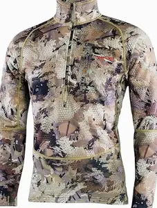 Gear Men's Grinder Half-zip Insulated Waterfowl Concealing Hunting Pullover HS6