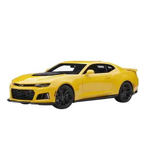 Chevrolet Camaro ZL1 Bright Yellow 1/18 Model Car by Autoart