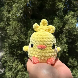 Hand Crocheted Chicks