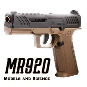 MR920 Foam Dart Blaster Toy with Shell Ejection and Rebound Action, Continuous Firing Outdoor Target Game Toy, Holiday Gift for Kids and Teens