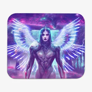 Cyberpunk Seraph Mousepad