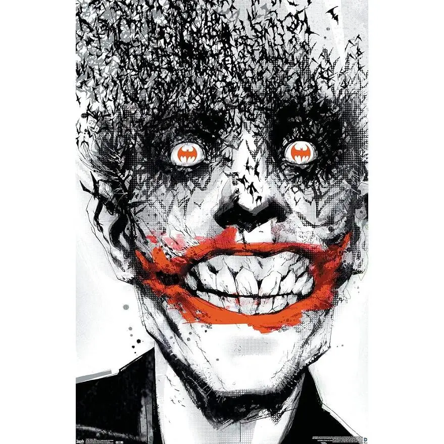 Trends International Comics - The Joker - Bats Wall Poster