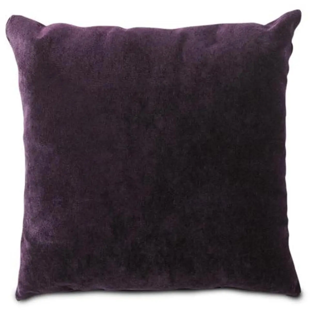 Majestic Home Villa Velvet Aubergine Extra Large Pillow - 24x10x24in Comfy Polyester Pillow with Supportive Fill, Spot Clean Compatible
