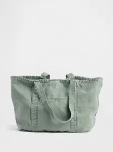 Women Gap Logo Tote Bag - Gasoline Green