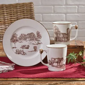 Down on the Farm Salad Plates