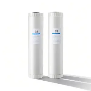 VEVOR Deionized Filter for Spotless Car Wash System, 2x 4L Mixed-Bed DI Resin Filter Replacement - Compatible with PRS-207SLXC, PRS-TCXC, PRS-TCXC-PT, PRS-207XCGB Deionized Water System