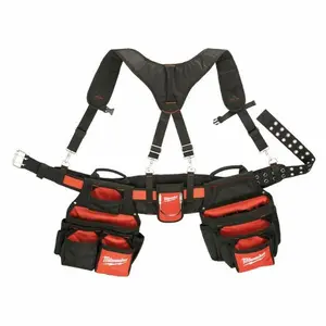 Milwaukee 48-22-8120 Contractor's Belt with Suspension Rig Milwaukee 48-22-8120 Contractor's Belt with Suspension Rig