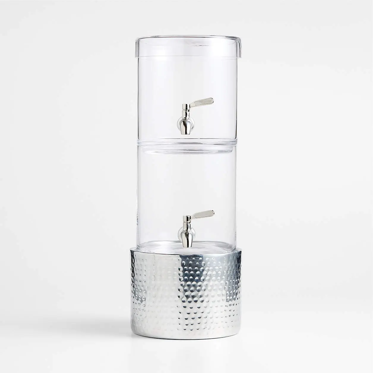 Stacking 2-Gallon Glass Cold Drink Dispenser with Bash Stand - TikTok Shop