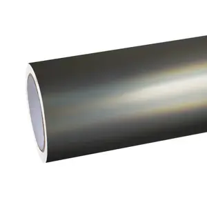 Ravoony Plus Matte Neon Electroplated Tungsten Steel Grey Car Vinyl Wrap-For Mustang Wrap, With Air Channel For Bubble Free
