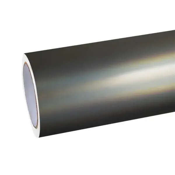 Ravoony Plus Matte Neon Electroplated Tungsten Steel Grey PVC Car Vinyl Wrap - Long-Lasting, Smooth, Removable, Air Channel for Bubble-Free Application, Side Decals, Vinyl Decals, Mustang Product Sticker for Cars, Easy Apply