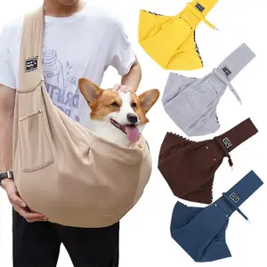 FringeFlutterPet Crossbody Carrier | Portable Travel Bag & Backpack for Cats & Dogs, Stylish New Design Pet Shoulder Bag