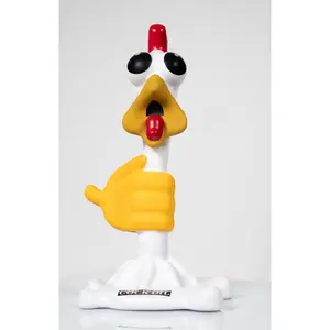 Cock Oil Rubber Chicken Statue – Fun Collectible