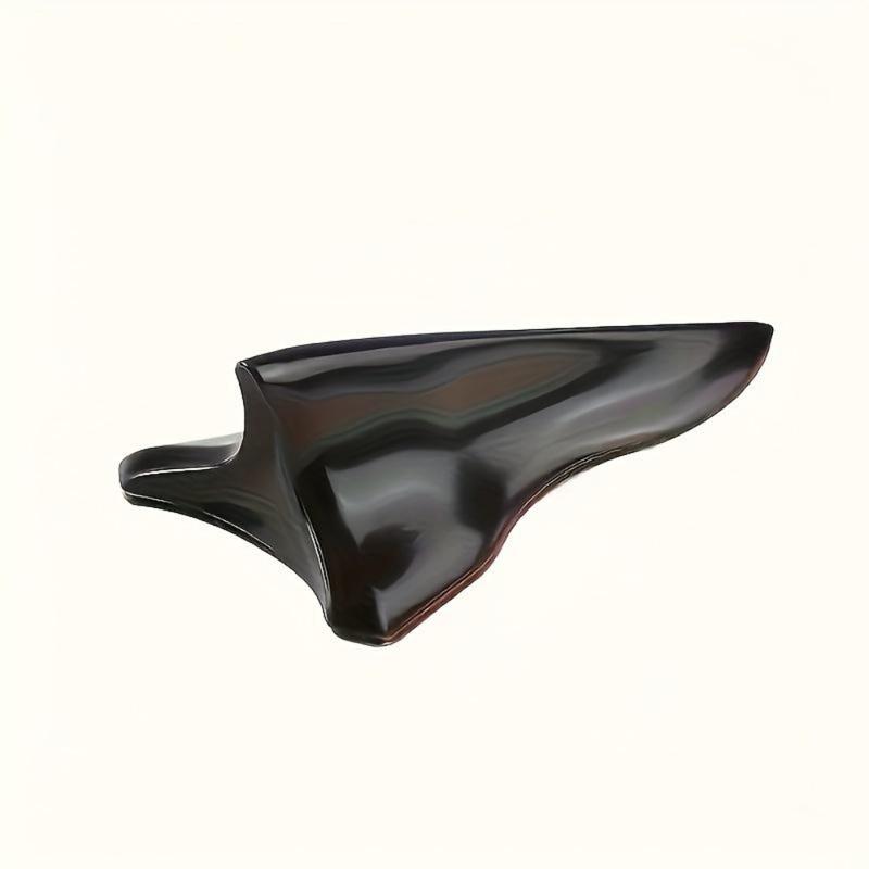 6PCS Universal Car Roof Shark Fin Spoilers – Aerodynamic Decorative Roof Fins for Sedan, SUV, and Truck, Durable Lightweight ABS Exterior Accessories, Stylish Auto Modification Kit for Enhanced Sporty Look and Wind Flow Control