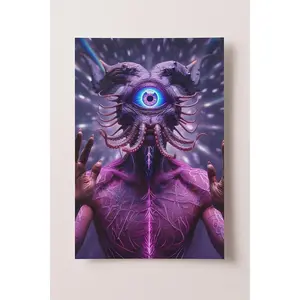 Eye of the Signal — Satin Poster