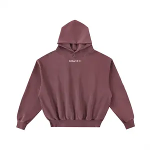 Frayed Enzyme Washed Fleece hoodie (Matthew 6:9–13)