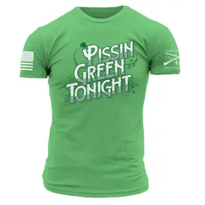 Pissin' Green T-Shirt - Kelly Green