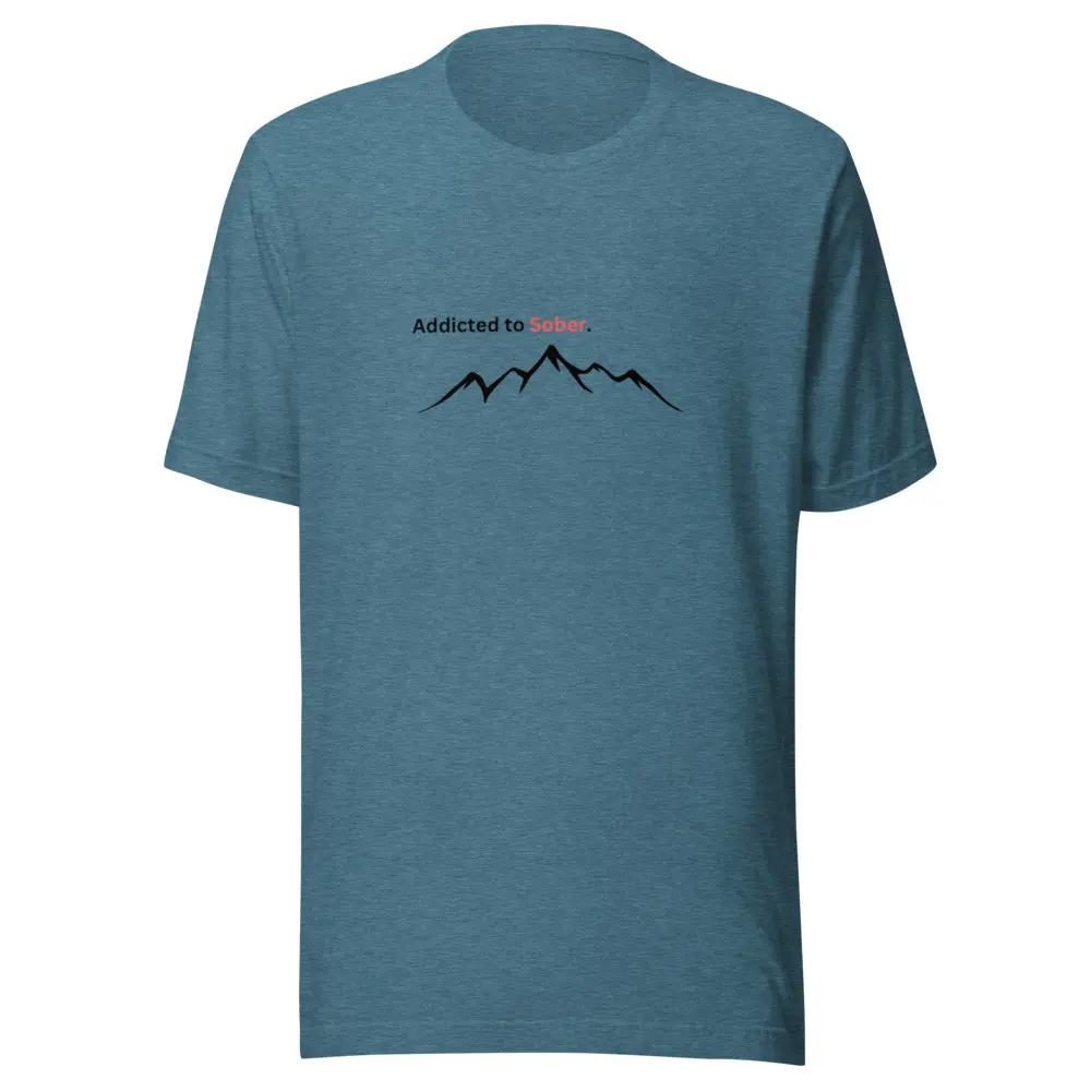 Unisex Addicted to Sober t-shirt