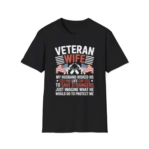 Veteran Wife T Shirt