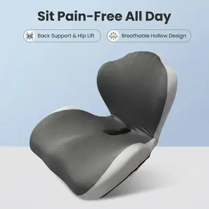 [Mother's Day Gifts】Say Goodbye to Lumbar Pain! Ergonomic Memory Foam Seat Cushion for Car,  & Gaming – Ultimate Comfort & Support，Sitting in Comfort，Perfect for  & Car L-Shaped Modern Laptop Desk Full Motion Gas Spring Mount Versatile Non-Woven Bookshelf