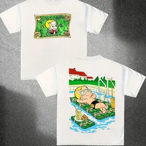Richie Rich Cash Money T-Shirt, Vintage Y2K Graphic Tee, Streetwear Retro Cartoon Top Viral Sweatshirt, Hoodie, Full Colors, For Men, For Women