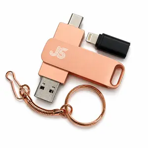 JIGGS USB 3.0 2-in-1 Flash Drive that works with both USB Type-C and USB-A